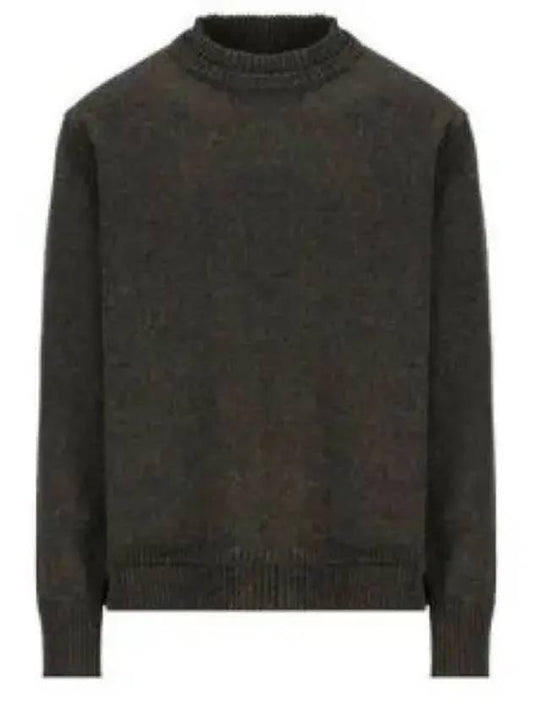 Back Stitch Elbow Patch Knit Top Charcoal - MAISON MARGIELA - BALAAN 2