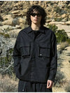 Mountain Utility Shirt Jacket Black FJK113 - FLUKE - BALAAN 2