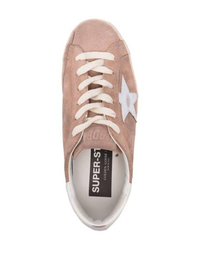 Superstar Suede Low Top Sneakers Pink - GOLDEN GOOSE - BALAAN 5