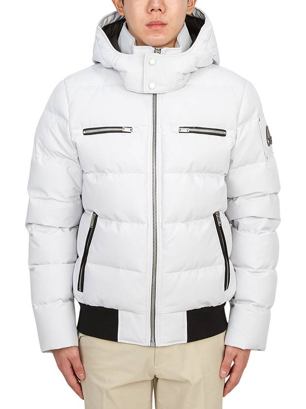 Men's Cloud Bomber Short Padding White - MOOSE KNUCKLES - BALAAN 2