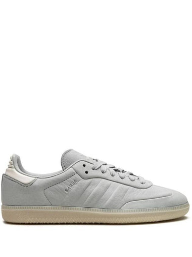 Originals Samba Leather Sneakers Wonder Silver - ADIDAS - BALAAN 1