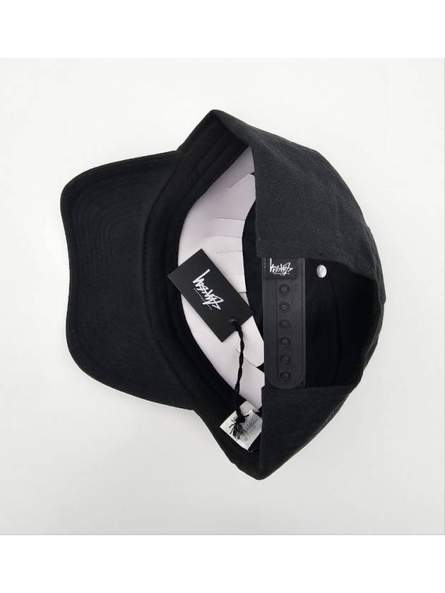 Flame Dice Low Pro Ball Cap Black - STUSSY - BALAAN 8