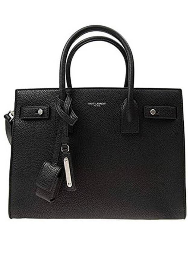 Sac Dejour Baby Tote Shoulder Bag Black 477477 - SAINT LAURENT - BALAAN 1