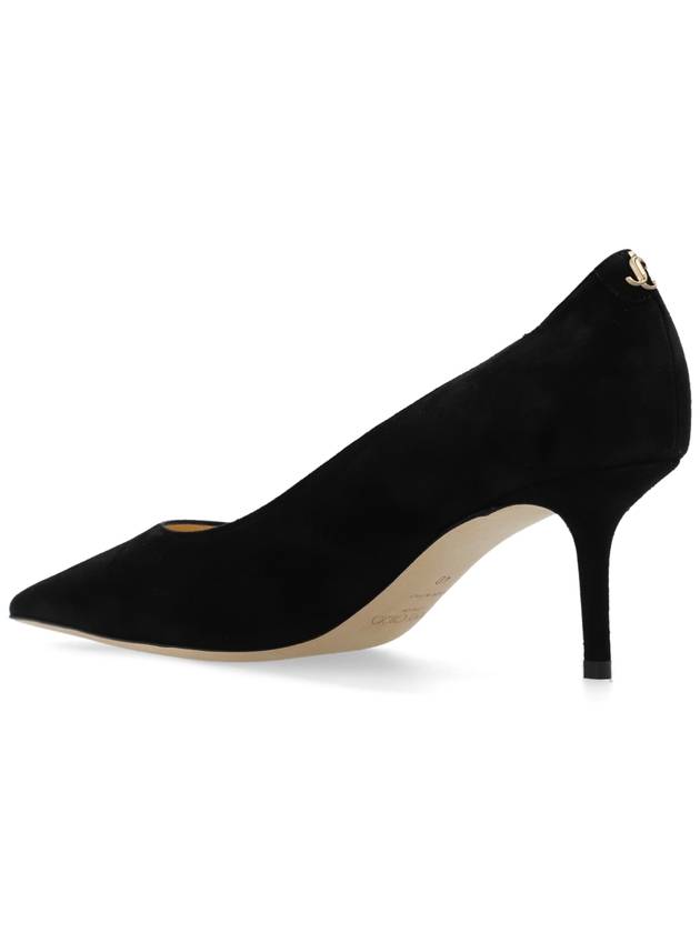 Jimmy Choo ‘Love’ Suede Pumps, Women's, Black - JIMMY CHOO - BALAAN 5