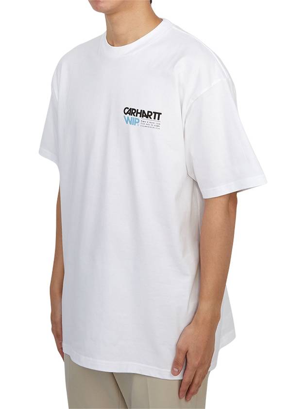 Contact Sheet Men s Short Sleeve T Shirt I033178 02XX - CARHARTT WIP - BALAAN 4