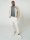 AU42PT08 Sweatshirt baggy pants melange beige - ATHPLATFORM - BALAAN 5