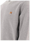 Fox Head Patch Regular Sweatshirt Light Grey Melange - MAISON KITSUNE - BALAAN 5