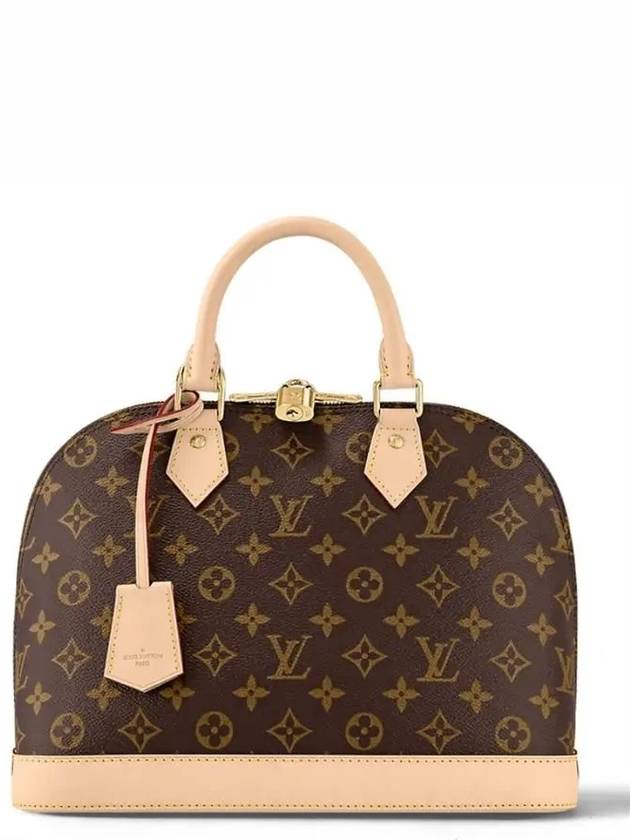 Alma Monogram Canvas Tote Bag Brown - LOUIS VUITTON - BALAAN 4