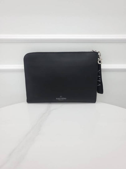 Rockstud document clutch keyring - VALENTINO - BALAAN 2