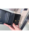 Tessuto Gold Triangle Logo Flap Half Wallet Black - PRADA - BALAAN 9