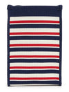 Jacquard Stripe Mini Shoulder Bag Navy - MARNI - BALAAN 4