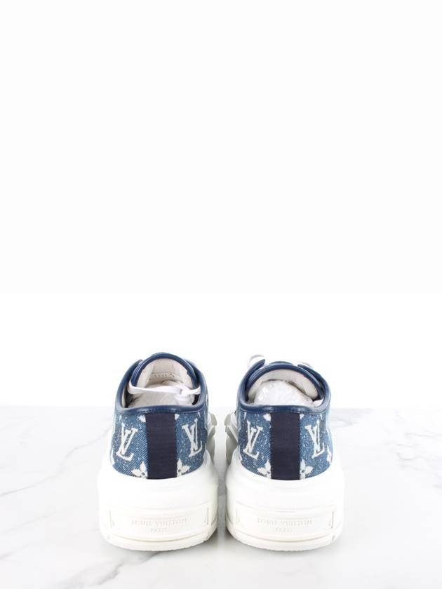 LV denim squad sneakers 42 270 - LOUIS VUITTON - BALAAN 4