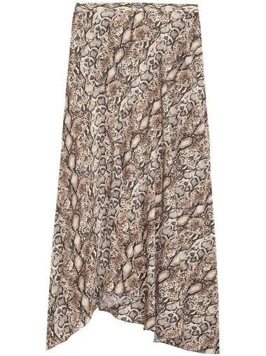 Isabel Marant Sakura Long Printed Silk Skirt Clothing - ISABEL MARANT - BALAAN 1