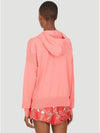 Embroidered Logo Hoodie Cardigan Pink - VIVIENNE WESTWOOD - BALAAN 1