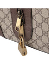 Savoy Small Duffel Bag Beige Ebony Supreme - GUCCI - 11