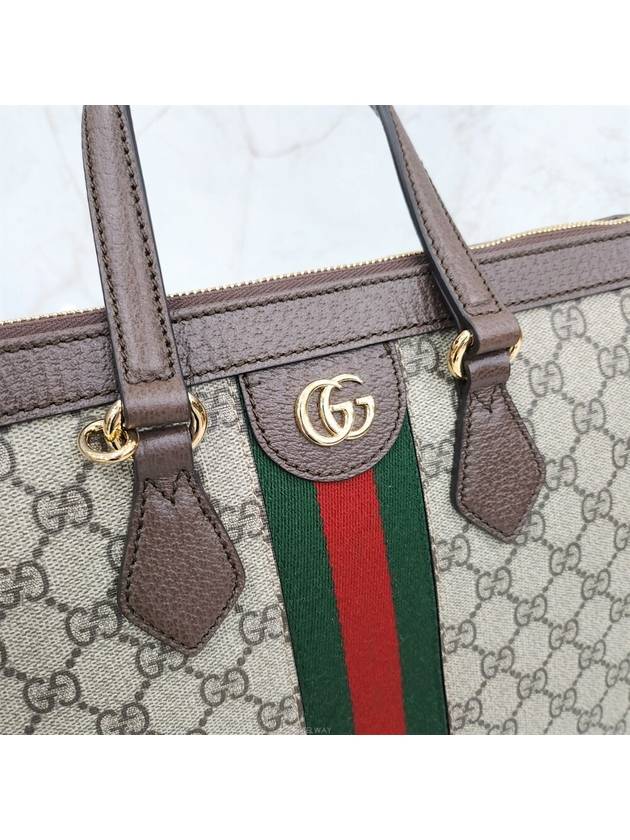 Lux You GG Ophidia medium top handle bag - GUCCI - BALAAN 5