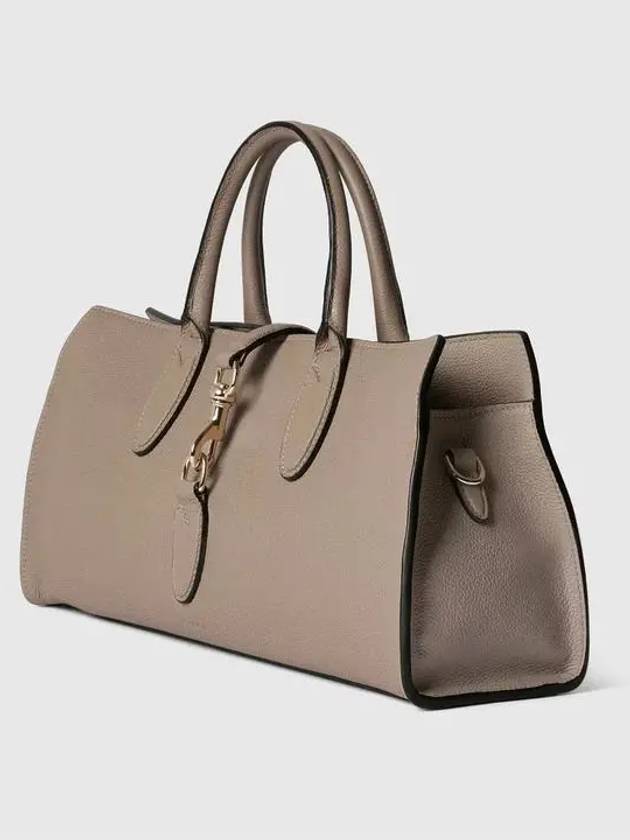 Medium tote bag hook closure beige leather 795282AZB0G1523 - GUCCI - BALAAN 8