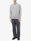 Grey Fox Head Patch Classic Sweatshirt Grey Melange - MAISON KITSUNE - BALAAN 5