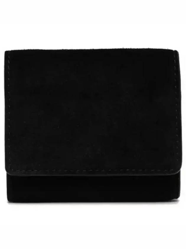 Tri-fold Compact Half Wallet Black - A.P.C. - BALAAN 2