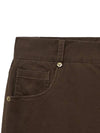 Moleskine Cinchback Flare Pants Brown - NOIRER - BALAAN 6