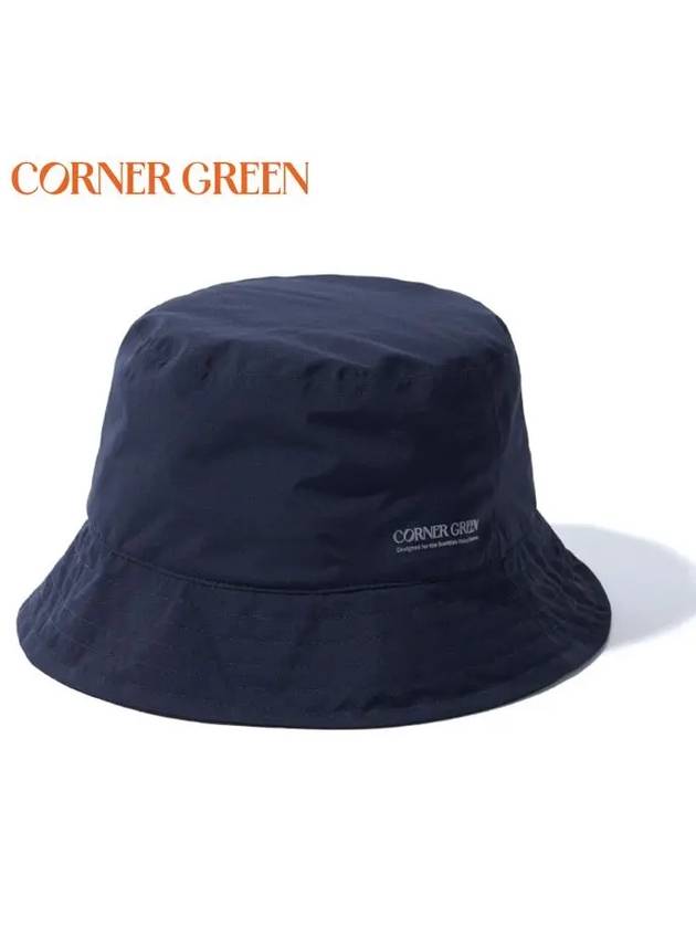 Corner Green RBH2 Protect Unisex Rain Bucket Hat Navy - ETC - BALAAN 1