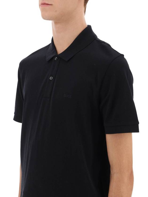 polo t-shirt 50468362 001 black - HUGO BOSS - BALAAN 5