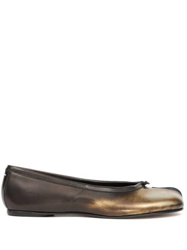 Tabi Leather Ballerina Flats Brown - MAISON MARGIELA - BALAAN 2