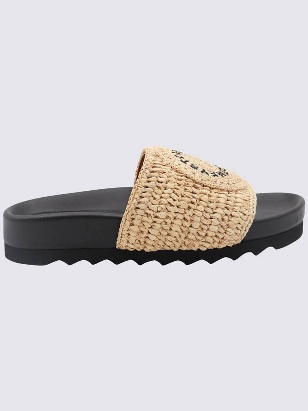 Elyse raffia slides 810387AFACL0 - STELLA MCCARTNEY - BALAAN 3