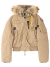 Women's Gobi Down Hooded Parka Cappuccino - PARAJUMPERS - BALAAN 1