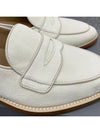 Varsity Suede Penny Loafers Natural - THOM BROWNE - BALAAN 9