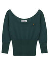 Women's Bebe Knit Top Green - VIVIENNE WESTWOOD - BALAAN 2