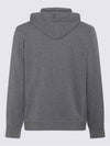 Tech Cotton Zip-Up Hoodie Dark Grey - BRUNELLO CUCINELLI - BALAAN 6