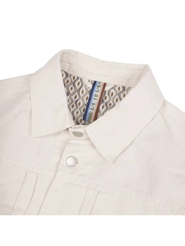 IKALOOK Linen blend southern style men's shirt jacket BJK103 - IKALOOOK - BALAAN 4