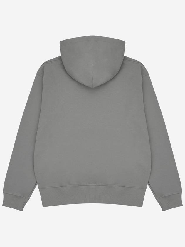 S Macs Logo Hoodie Grey - DIESEL - BALAAN 3