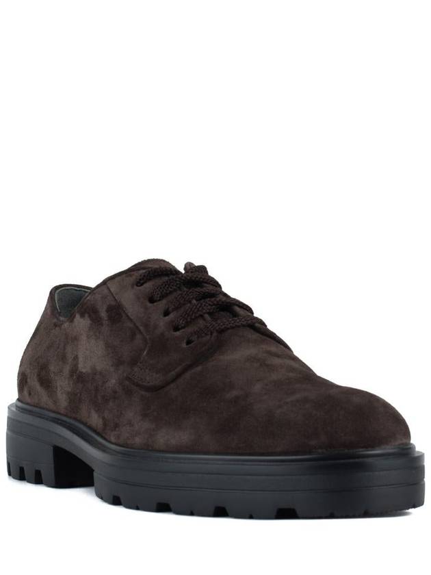 Hogan H673 Brown Lace-Ups - HOGAN - BALAAN 3