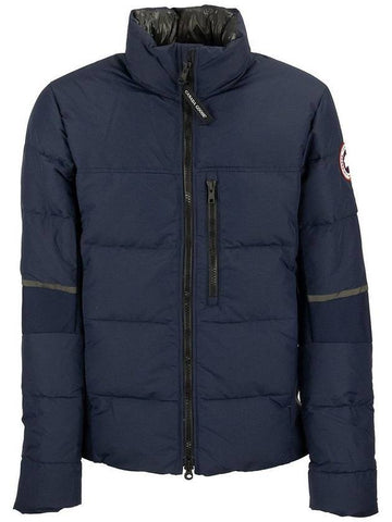 Highbridge Quilting Down Short Padding Jacket Atlantic Navy - CANADA GOOSE - BALAAN 1