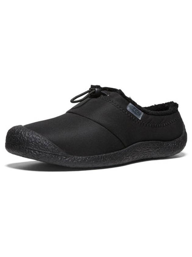 Howser III Smooth Nylon Slide Slip-Ons Black - KEEN - BALAAN 3