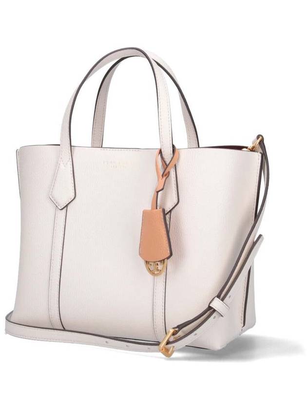 Perry Triple Compartment Small Tote Bag Ivory - TORY BURCH - BALAAN 3