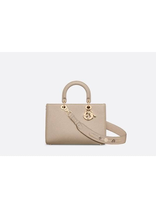 Lady D SIRE My ABCdior Medium Tote Bag Beige - DIOR - BALAAN 1