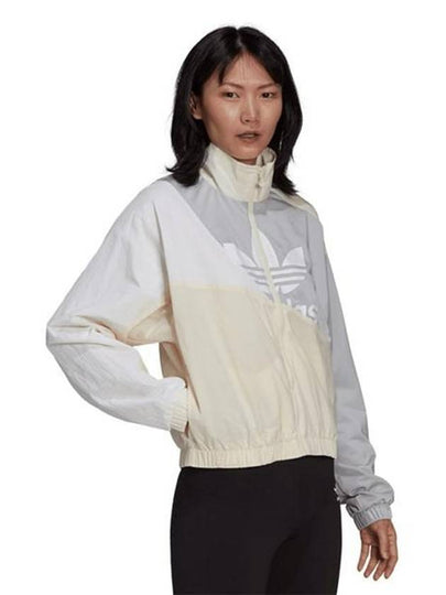 Adicolor Split Trefoil Track Jacket Wonder White - ADIDAS - BALAAN 2