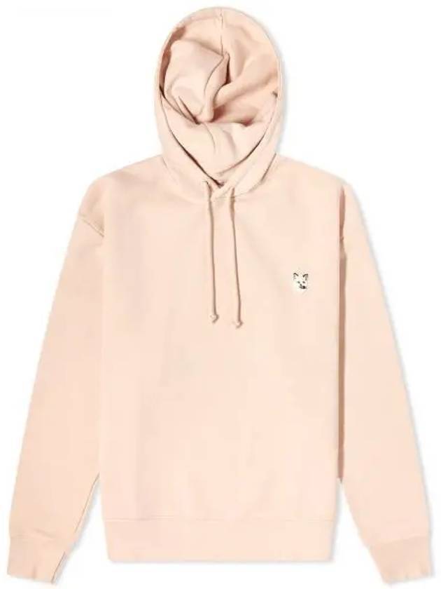 Tonal Fox Head Comfort Hoodie Peach - MAISON KITSUNE - BALAAN 1