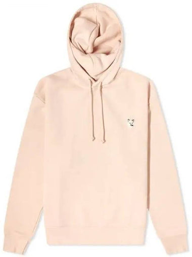 Tonal Fox Head Comfort Hoodie Peach - MAISON KITSUNE - BALAAN 1