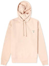 Tonal Fox Head Comfort Hoodie Peach - MAISON KITSUNE - BALAAN 1