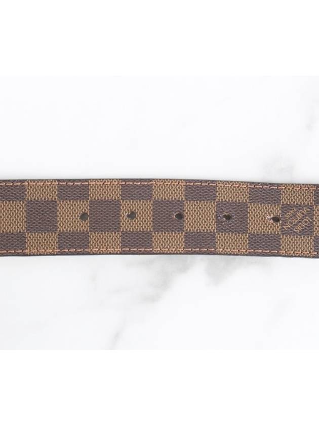 Damier gold men s belt - LOUIS VUITTON - BALAAN 5