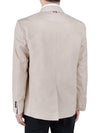 Typewriter Cloth Grosgrain Placket Sport Jacket Beige - THOM BROWNE - BALAAN 6