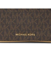 Jet Set Lettering Logo Leather Cross Bag Camel - MICHAEL KORS - BALAAN 10