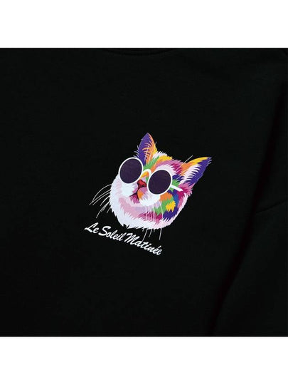 Brushing Option Mini Fancy Kitty Sweat Shirts BLACK - LE SOLEIL MATINEE - BALAAN 2