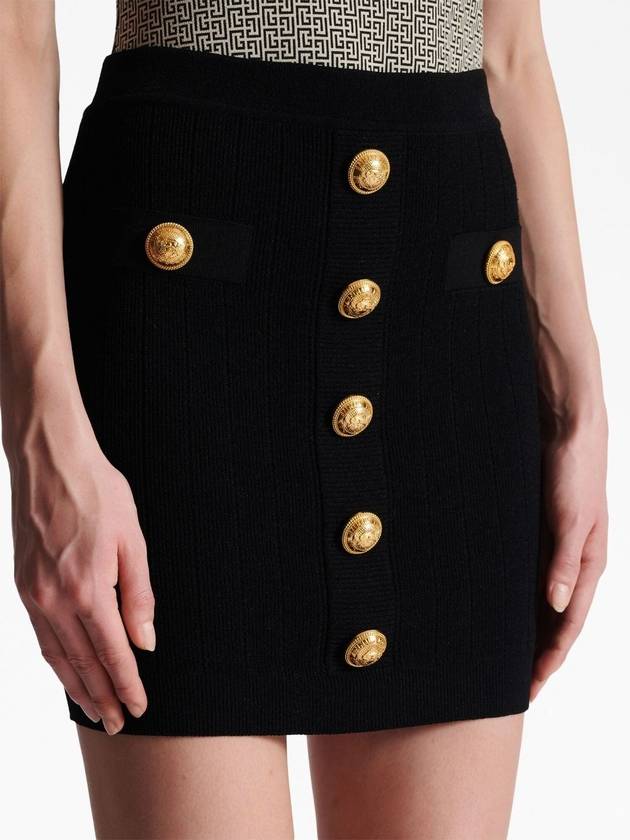 Balmain Skirts Black - BALMAIN - BALAAN 6