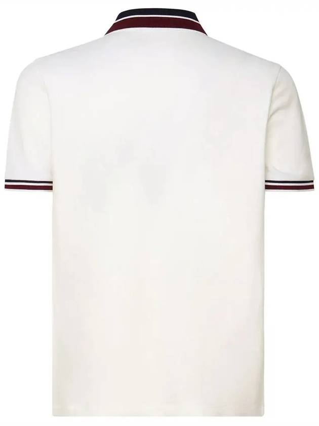 logo patch polo t shirt 8A000 18 89A16 034 - MONCLER - BALAAN 3