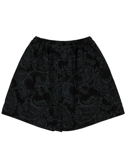 paisley shorts black - AJOBYAJO - BALAAN 2